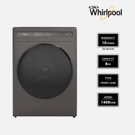 WHIRLPOOL 8Kg Fully Automatic Front Loading - Inverter Washing Machine(white) WM-WFRB802AHW