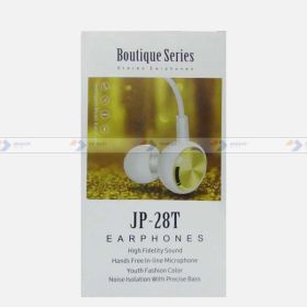 JP 28T Stereo Universal Earphone (DM 3009)