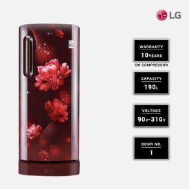 LG Single Door Refrigerator GLD205ASCB - 190 Ltr