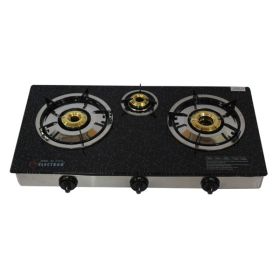 Electron Glass Top 2 Burners Gas Stove 330 334 335 339