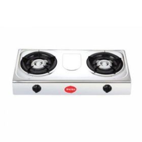 Baltra Gas Stove Bliss 2 Burner Stainless BODY