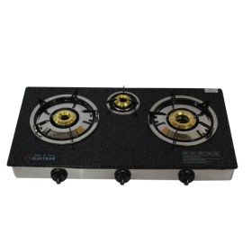 Electron Glass Top 2 Burners Gas Stove 330 334 335 339