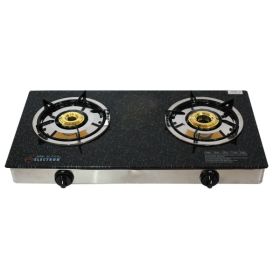 Electron Glass Top 2 Burners Gas Stove 210 214 215 219