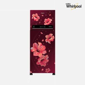 Whirlpool 265L Double Door Refigerator - 21323 IF IVV CVV 278 Wine Hibiscus 2S-N